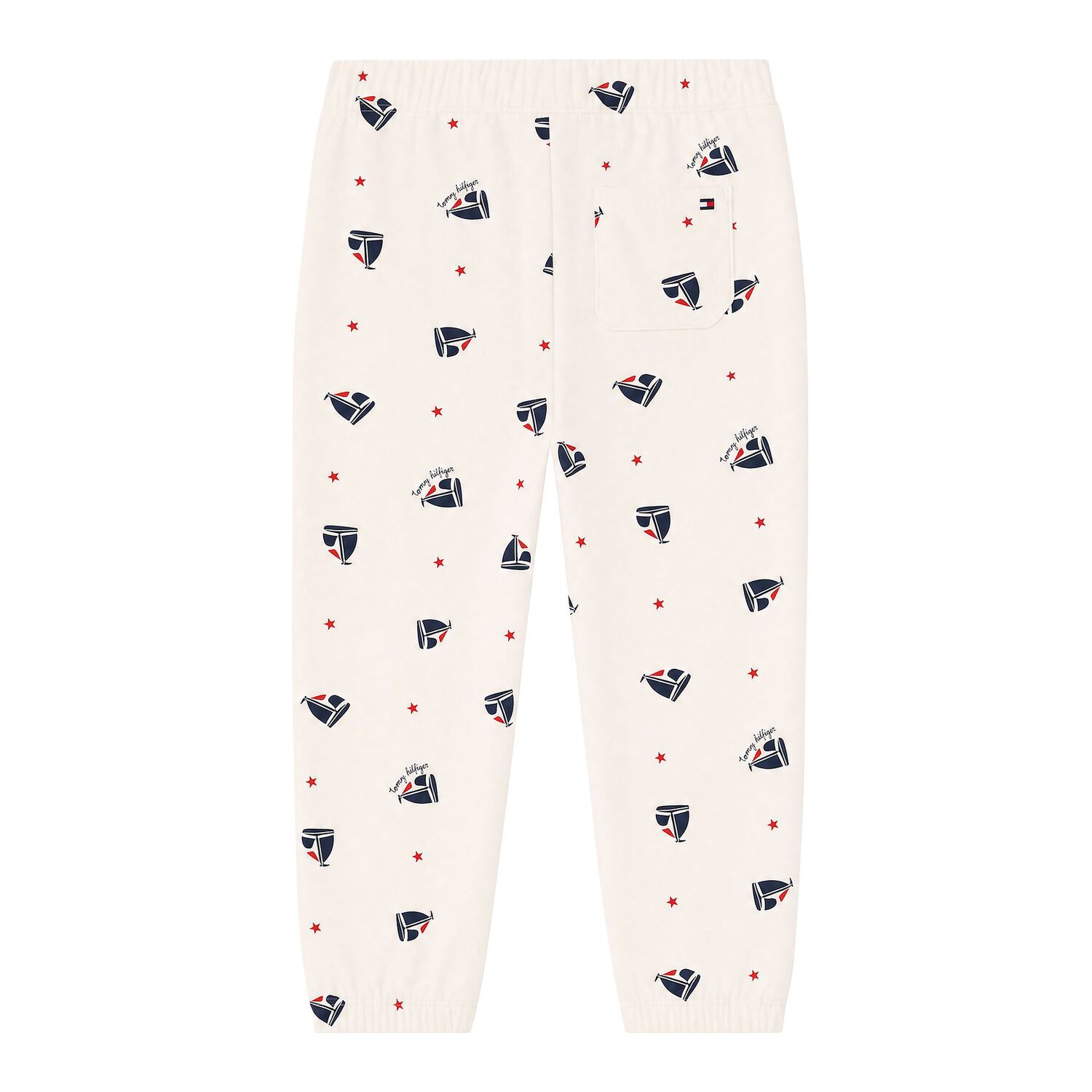 Ivory Sailboat Logo Baby Joggers, 1, hi-res