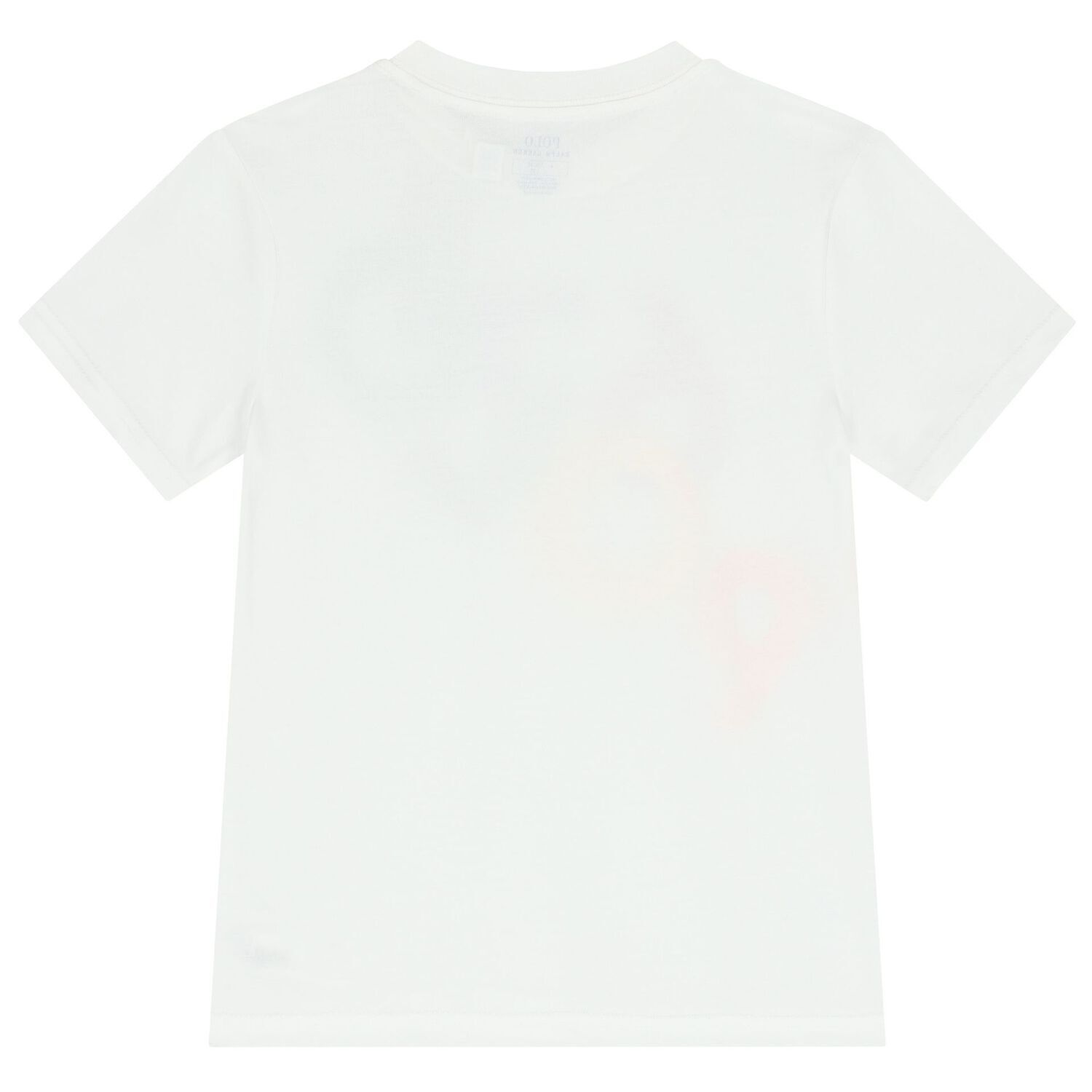 Boys White Logo T-Shirt, 1, hi-res