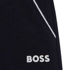 بنطلون رياضى أولاد بالشعار باللون الكحلى, 1, hi-res