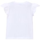Girls White Bag T-Shirt, 1, hi-res
