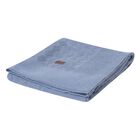 Baby Boys Blue Knitted Blanket, 1, hi-res