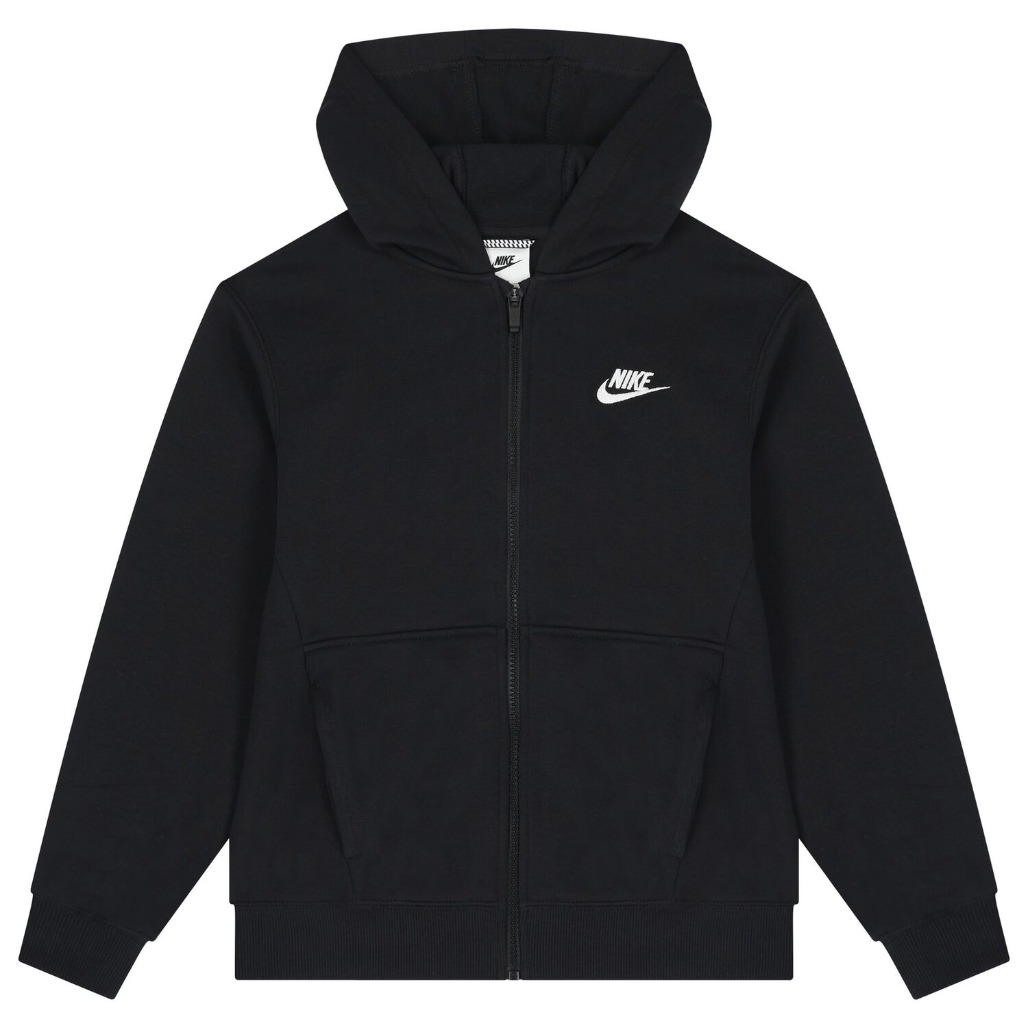 Black Tracksuit with Swoosh Logo, 1, hi-res image number null