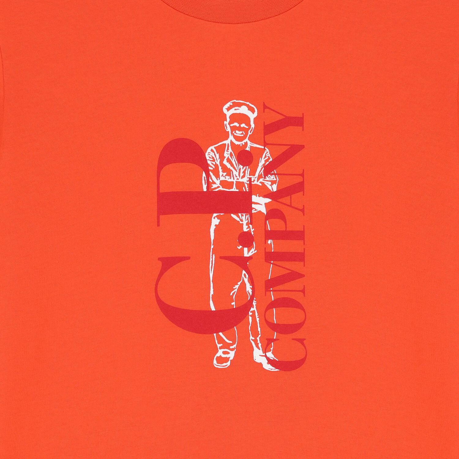 Boys Orange Logo T-Shirt, 3, hi-res