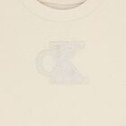 Girls Beige Logo T-Shirt, 1, hi-res