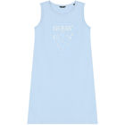 Girls Blue Logo Dress, 4, hi-res