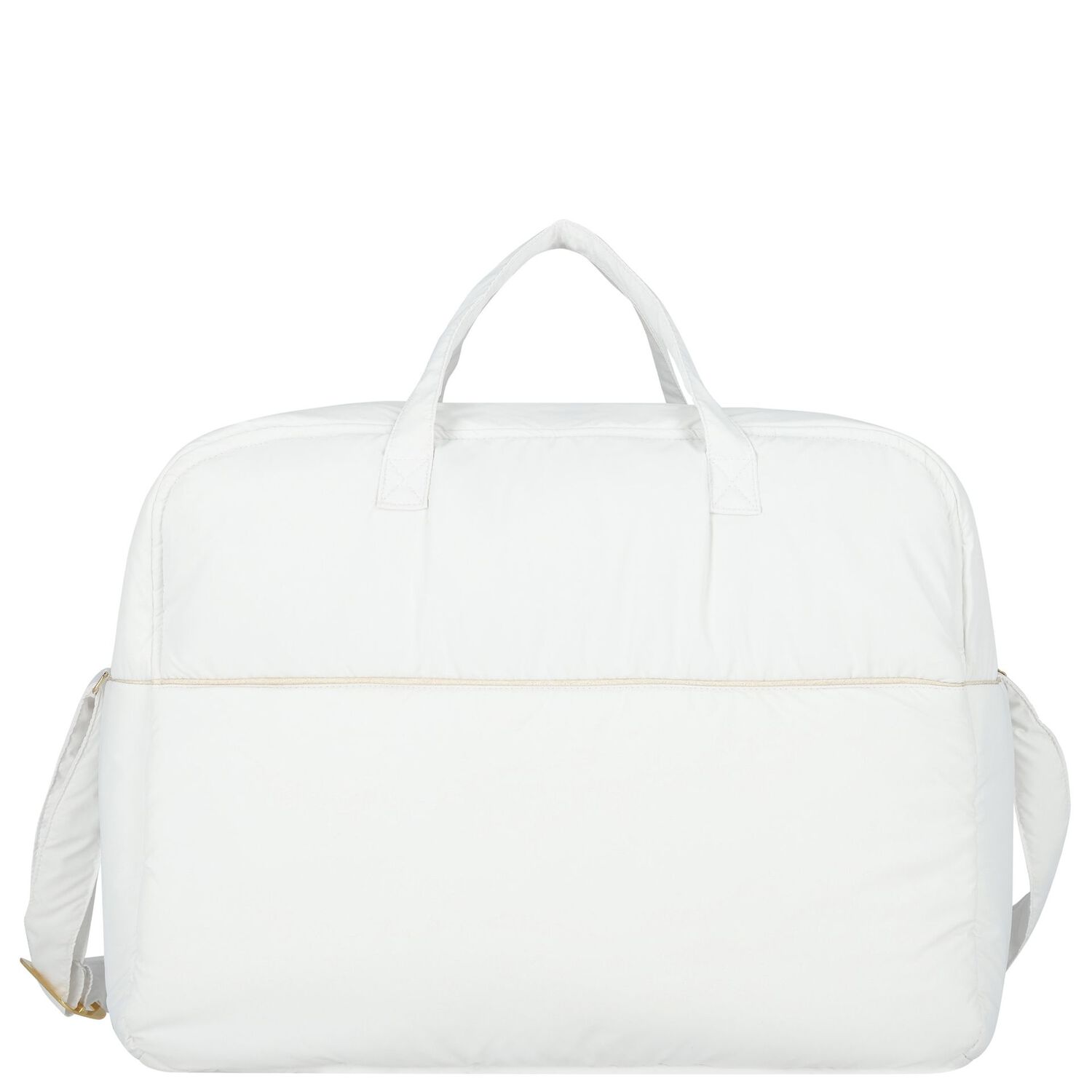 White Logo Baby Changing Bag, 1, hi-res