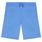 طقم شورت أبيض وأزرق للأولاد, 3, hi-res