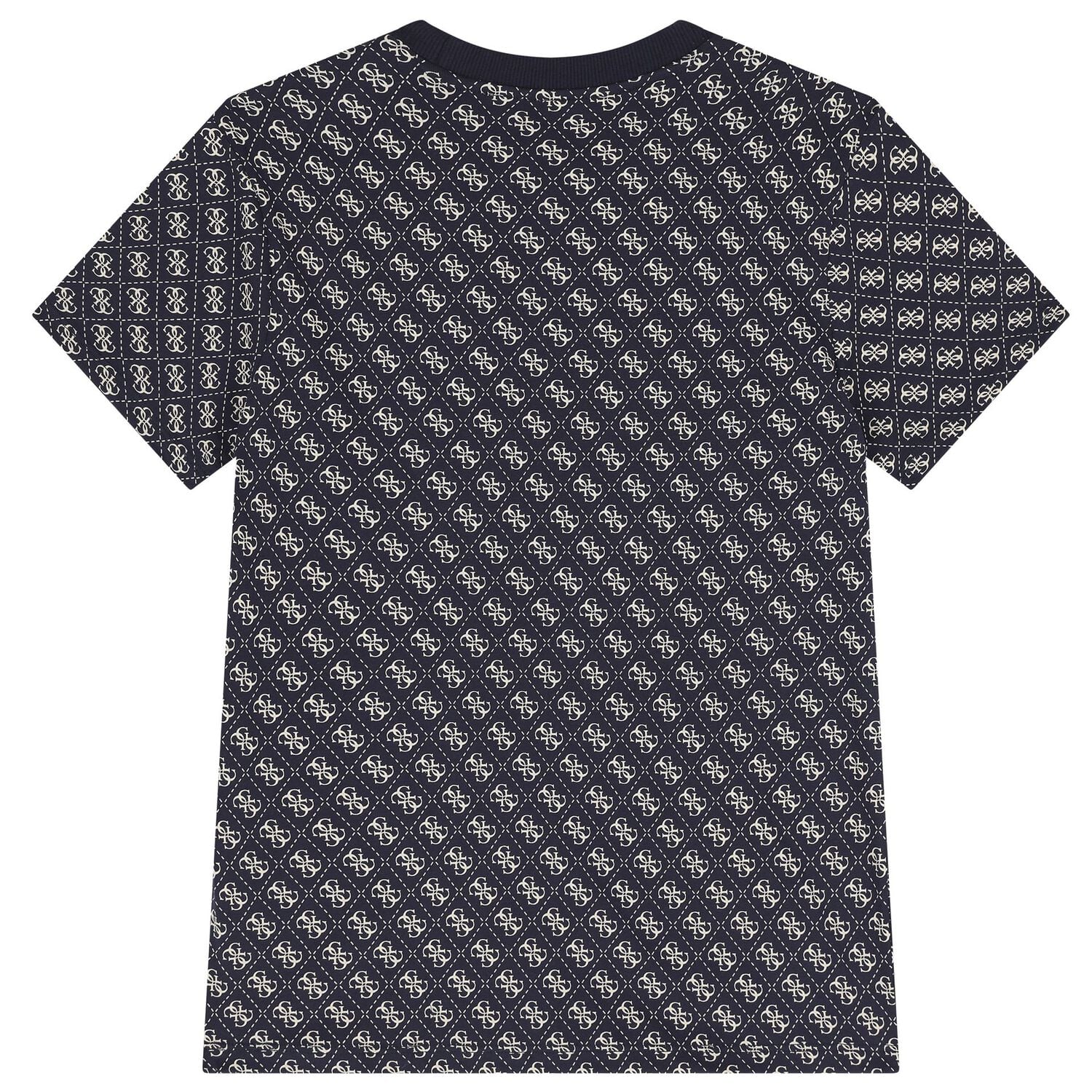 Boys Navy Blue Logo T-Shirt, 1, hi-res