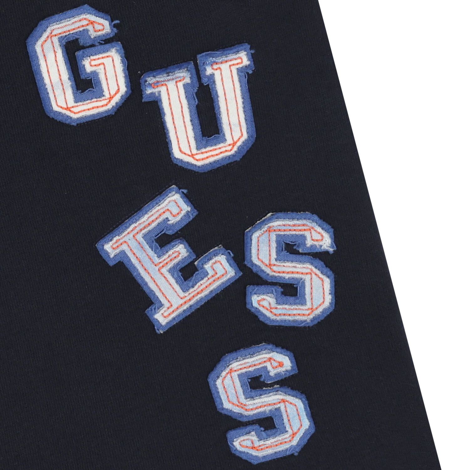 Boys Navy Blue Logo Shorts, 1, hi-res