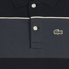 Boys Black Logo Polo Shirt, 1, hi-res