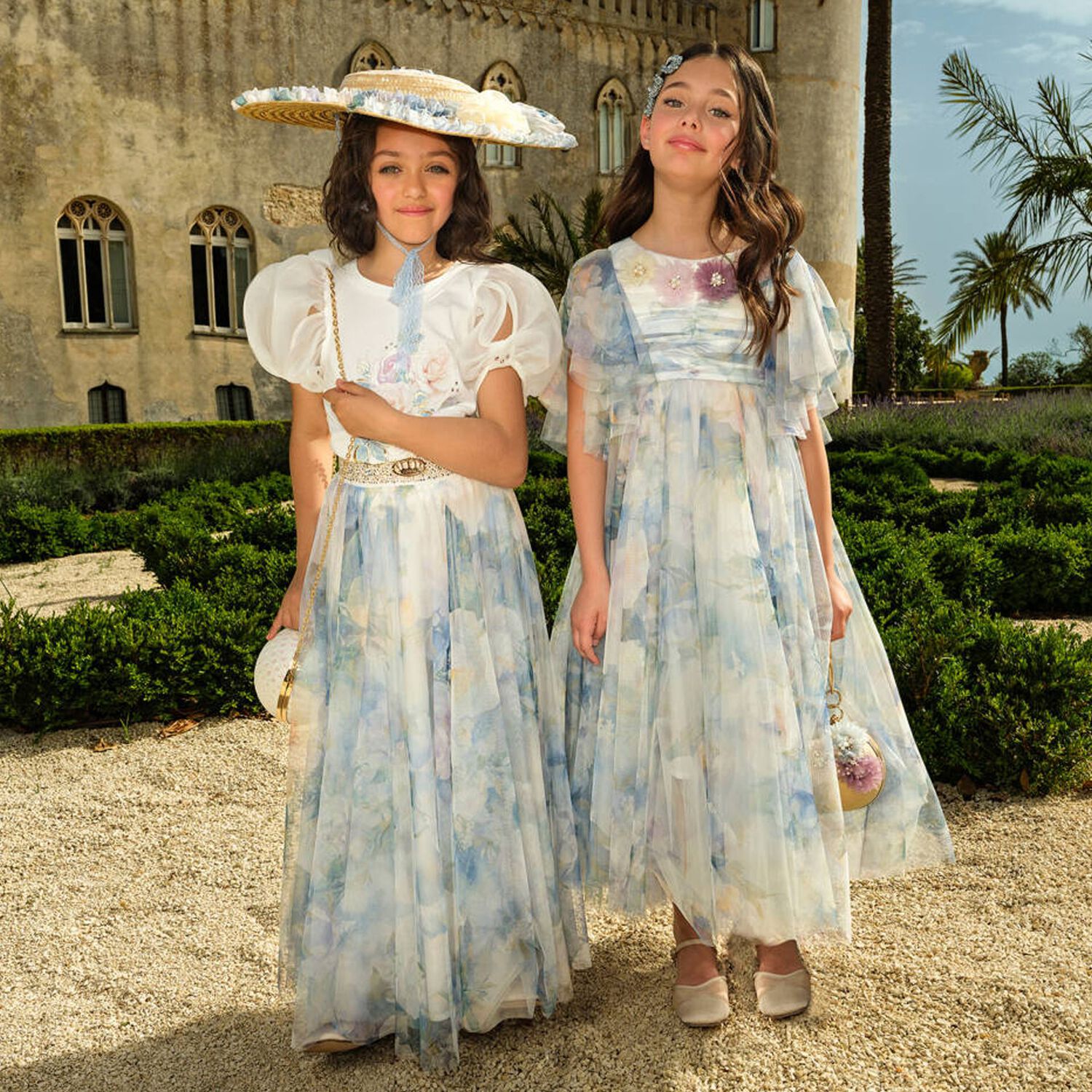 حقيبة بنات بالشعار باللون الذهبي , 1, hi-res