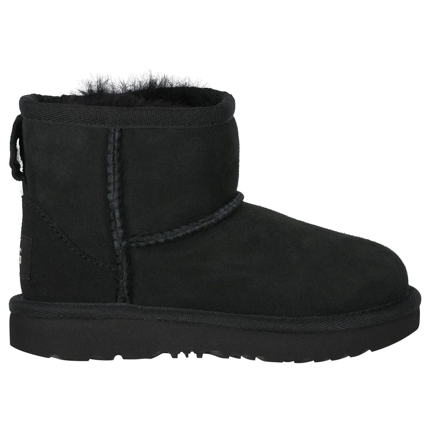 Younger Black Classic Mini II Suede Boots, 1, hi-res image number null