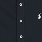 Boys Navy Blue Logo Shirt, 1, hi-res