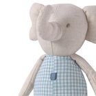 Mayoral Baby Boys Grey & Aqua Elephant Toy | Junior Couture