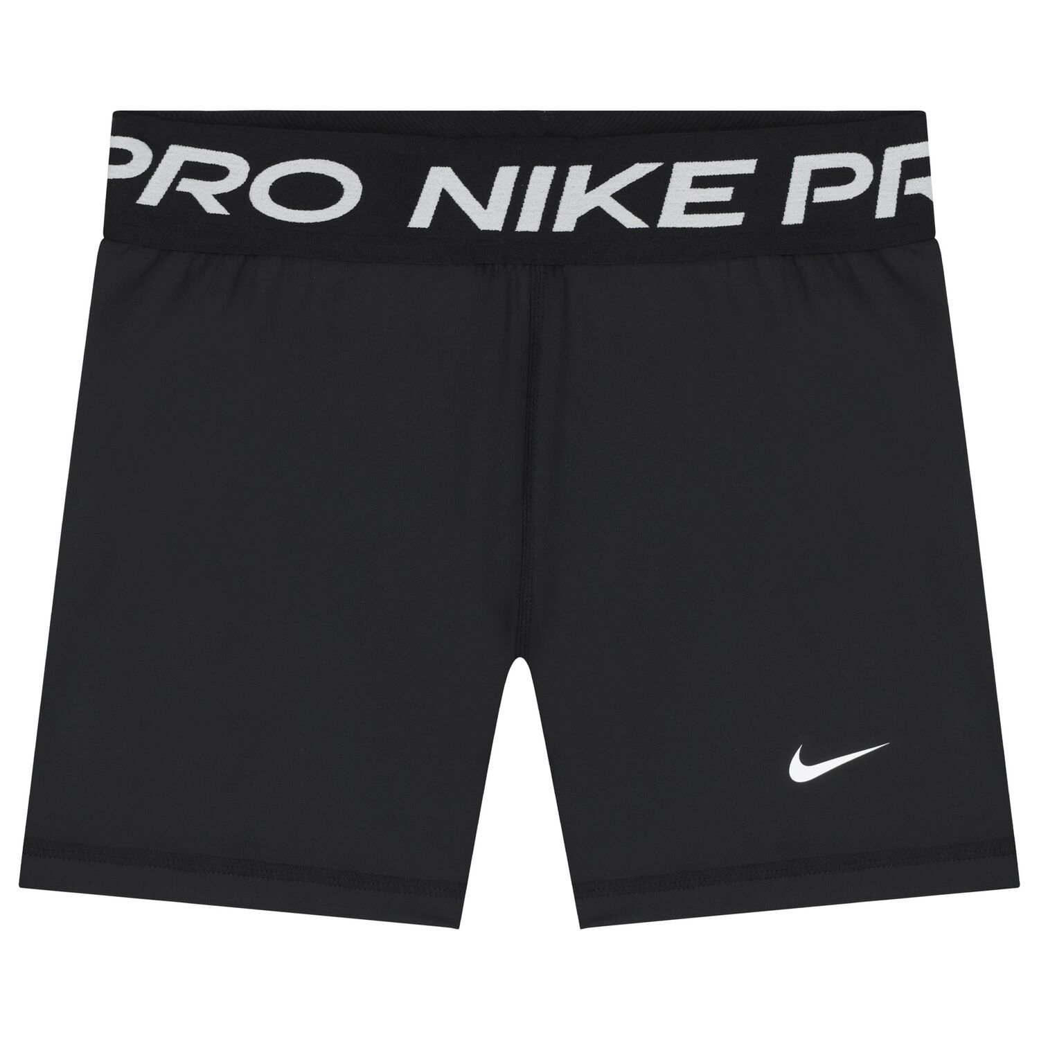 Nike Kids Girls Black Logo Cycling Shorts Junior Couture