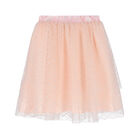 Girls Pink Tulle Skirt, 1, hi-res