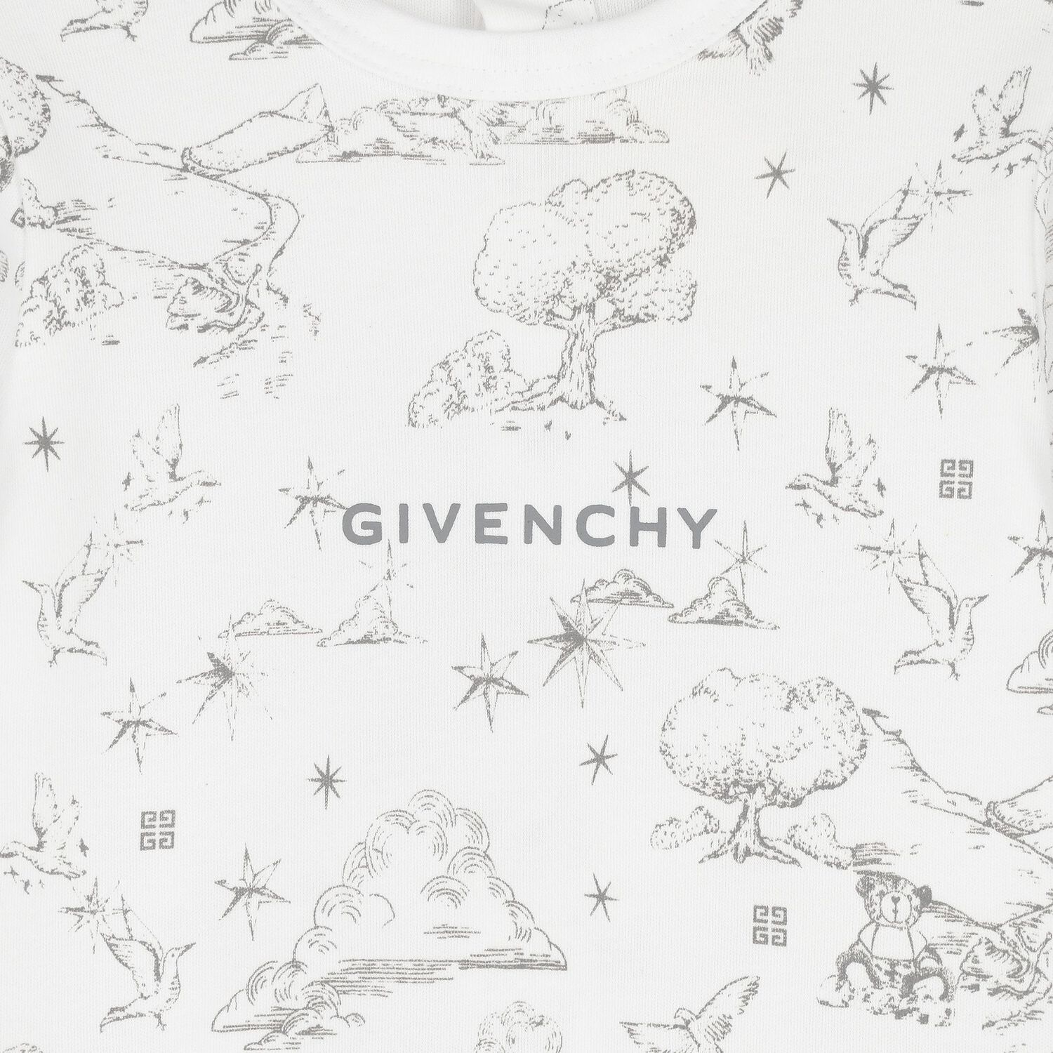 طقم هدايا افرول بالشعار باللون الابيض والرمادى, 1, hi-res