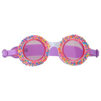 Girls Purple Donut Swimming Goggles