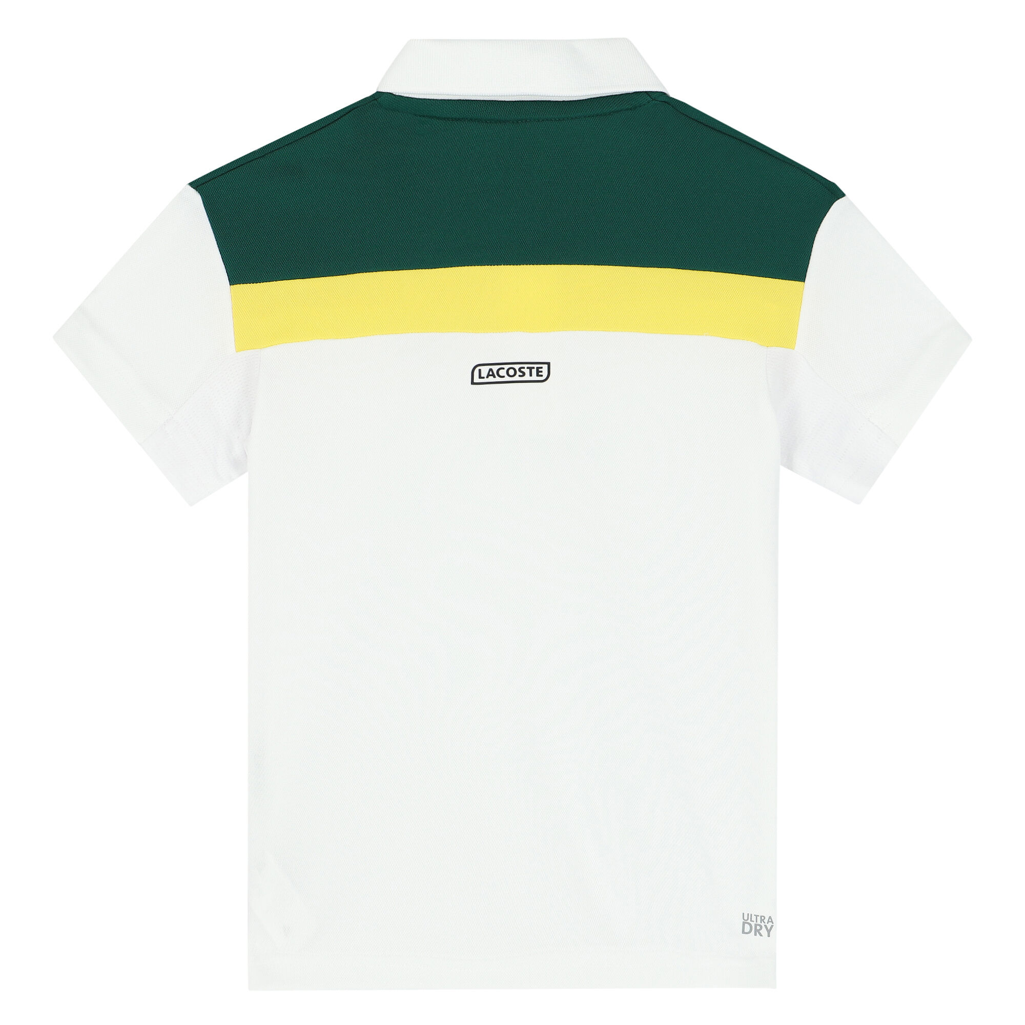 Lacoste Boys White Logo Polo Shirt Junior Couture Bahrain