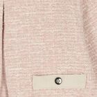 Younger Girls Pink Tweed Knit Skirt Set, 1, hi-res