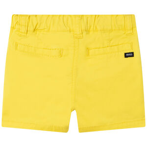 Younger Boys Yellow Shorts