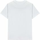 Boys White Logo T-Shirt, 2, hi-res