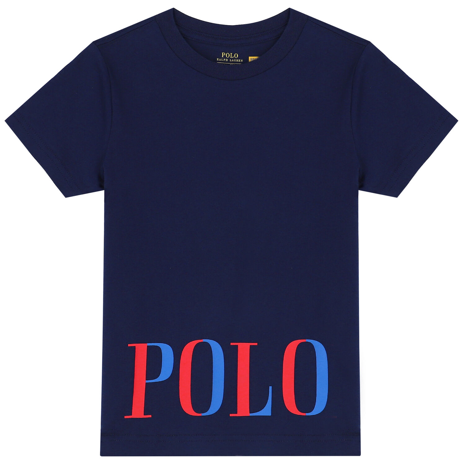 Boys Navy Logo T-Shirt, 1, hi-res