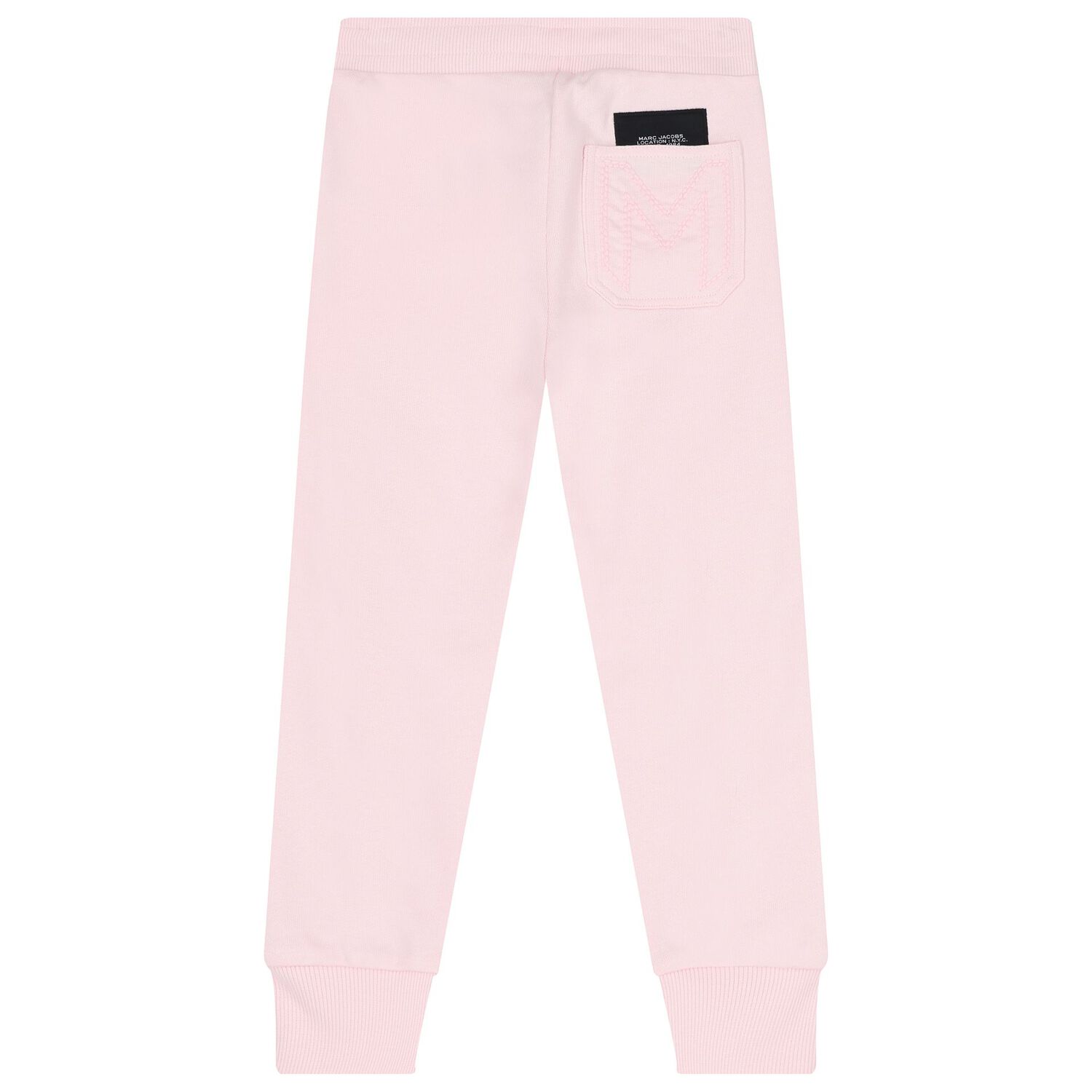 Girls Pink Logo Joggers, 2, hi-res