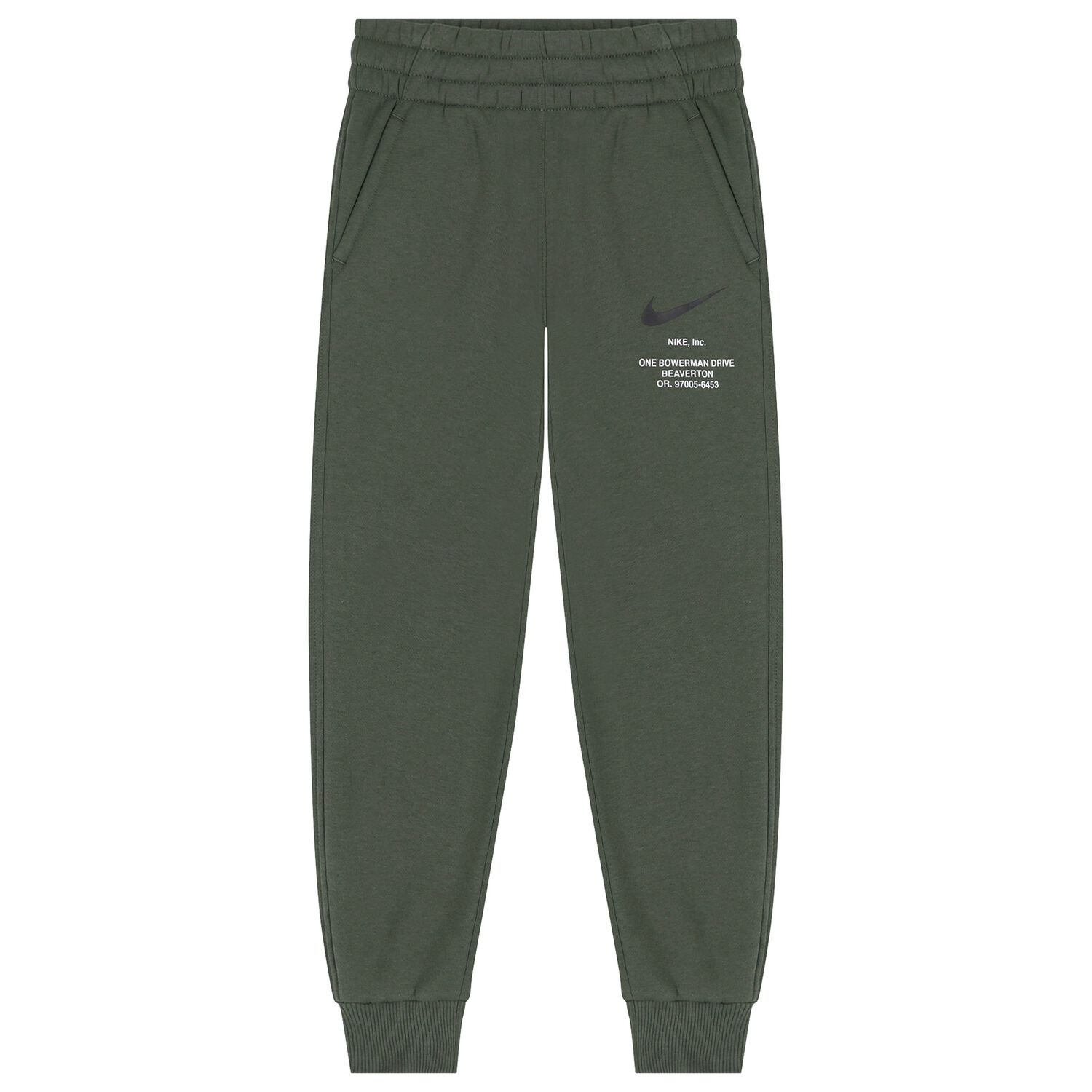 Boys Green Logo Joggers, 1, hi-res