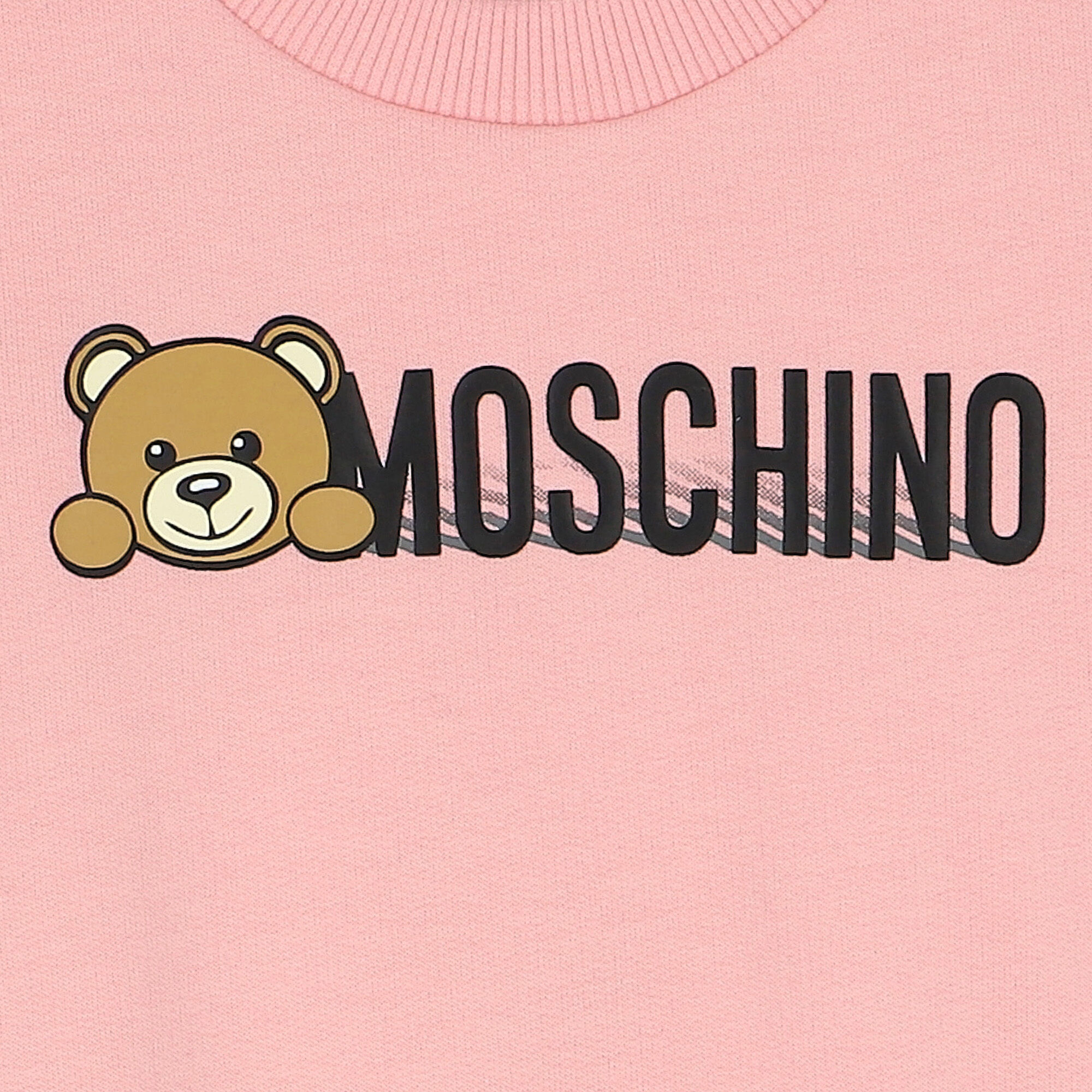 Moschino pink sweatshirt deals