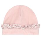 Baby Girls Pink Hat, 1, hi-res