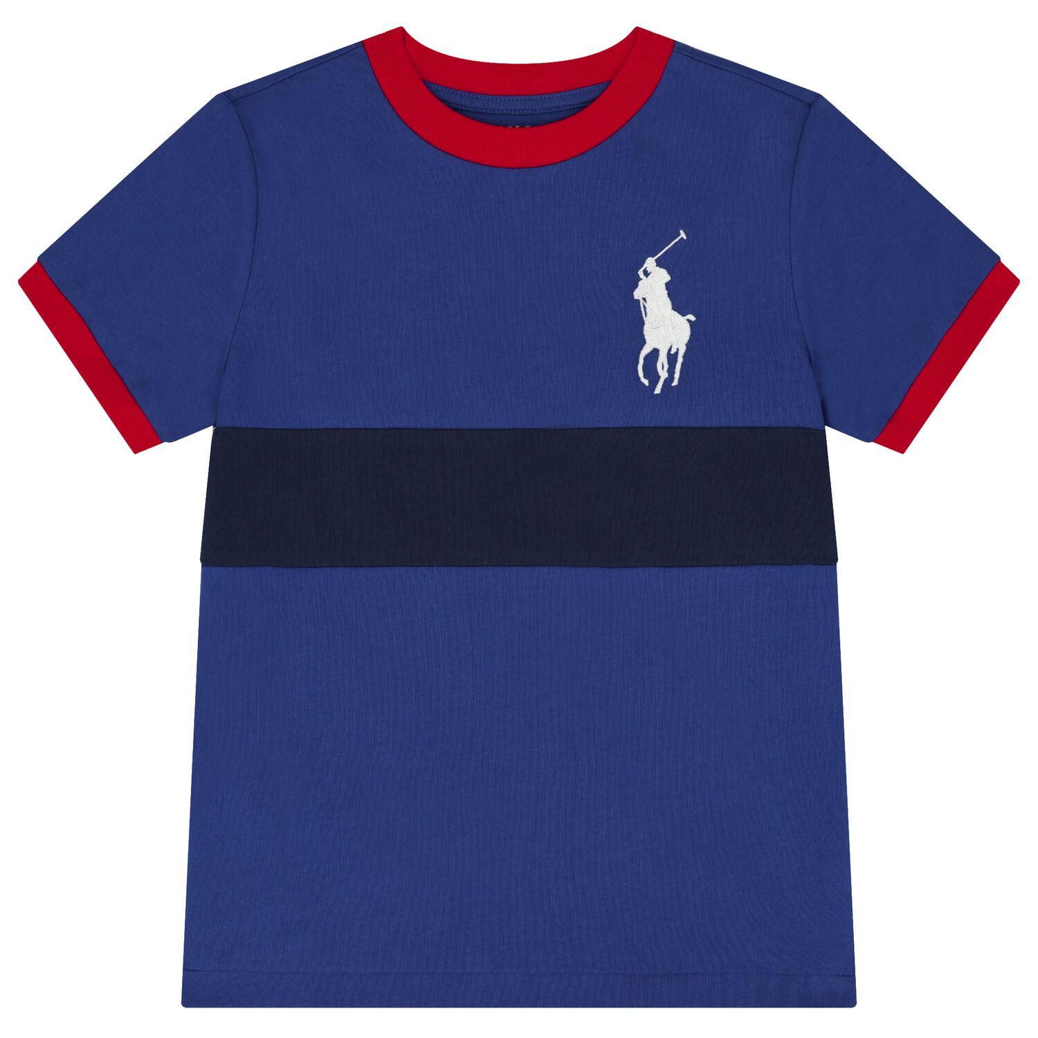 Boys Blue Logo T-Shirt, 2, hi-res image number null