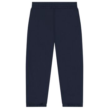 Navy Blue Logo Joggers