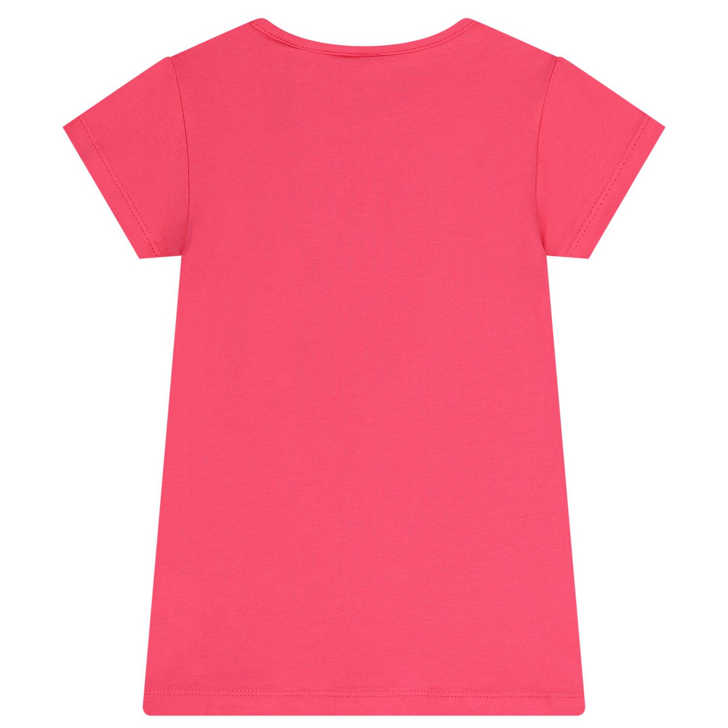 قميص بناتي وردي اللون على شكل قلب, 1, hi-res