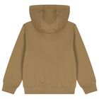 Boys Beige & Black Logo Tracksuit, 3, hi-res
