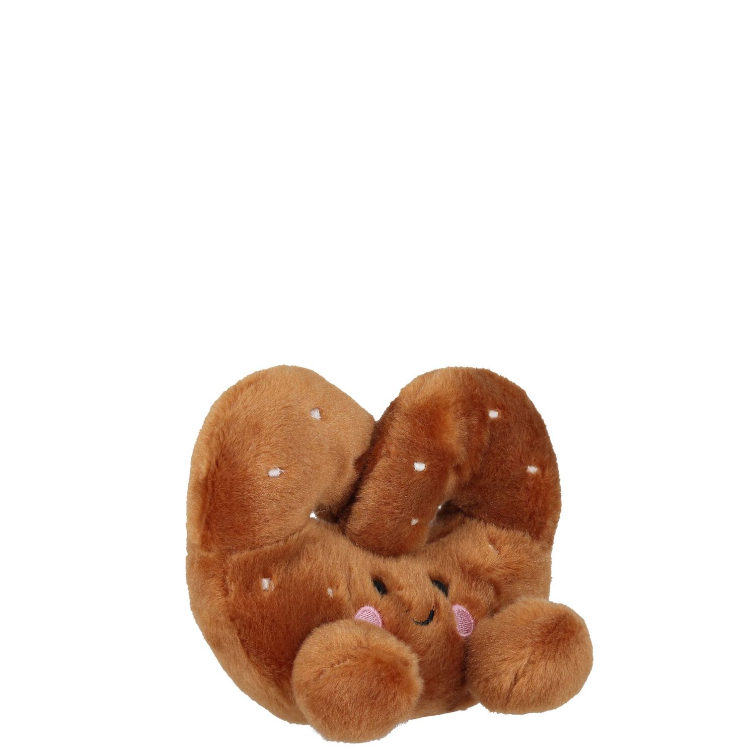 Palm Pals Brown Twist Pretzel Soft Toy ( 13CM ), 1, hi-res