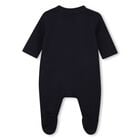 Baby Boys Naby Blue Logo Babygrow Gift Set, 3, hi-res