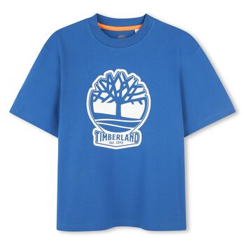 Boys Blue Logo T-Shirt