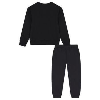 Black Logo Tracksuit