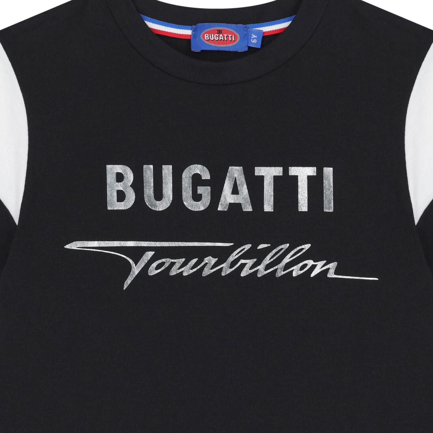 Boys Black Logo T-Shirt, 1, hi-res