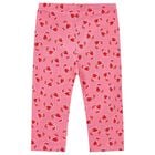 Girls Pink Crab Leggings, 1, hi-res