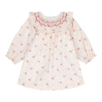 Baby Girls Pink Floral Dress