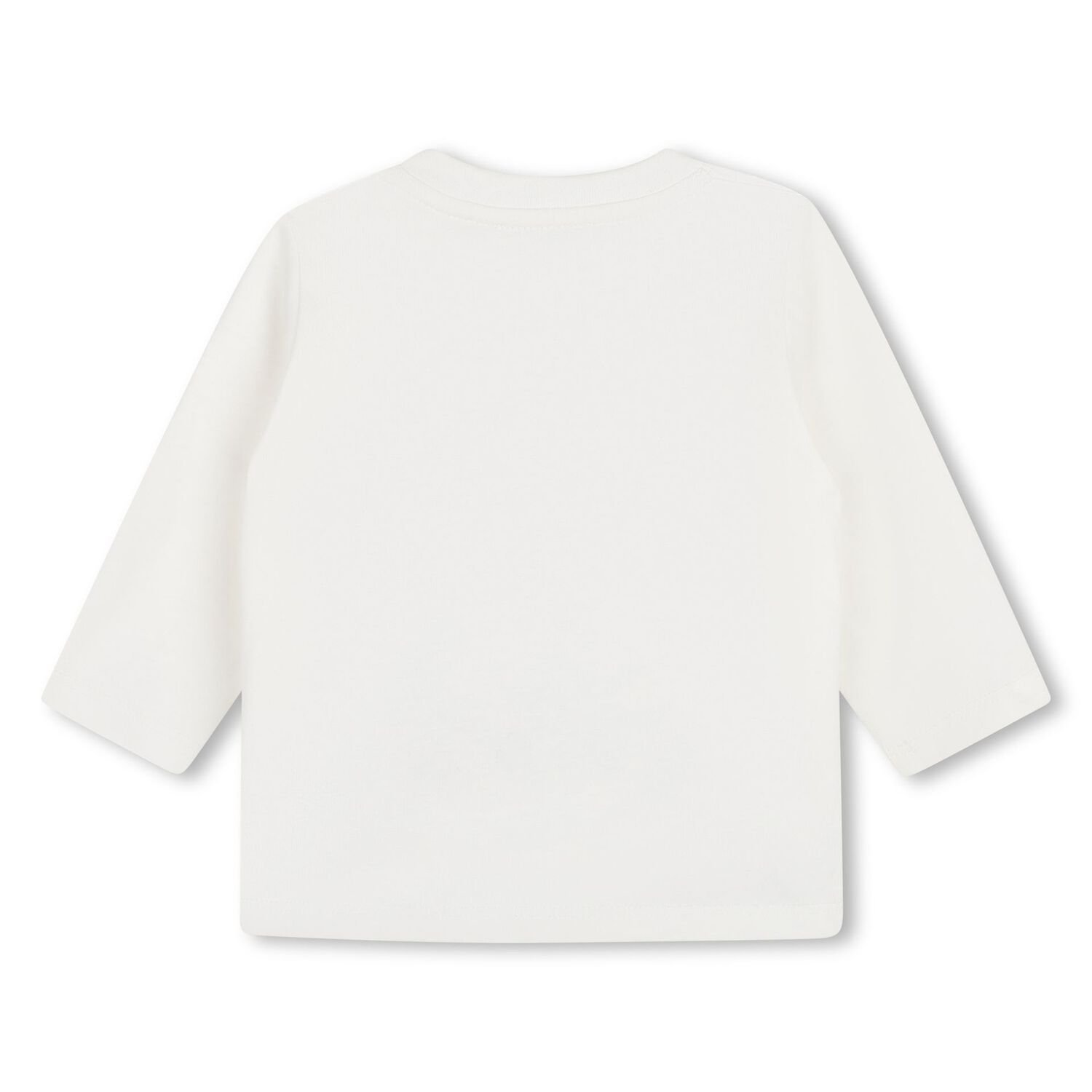 Younger Boys Ivory Bunny Long Sleeve Top, 1, hi-res