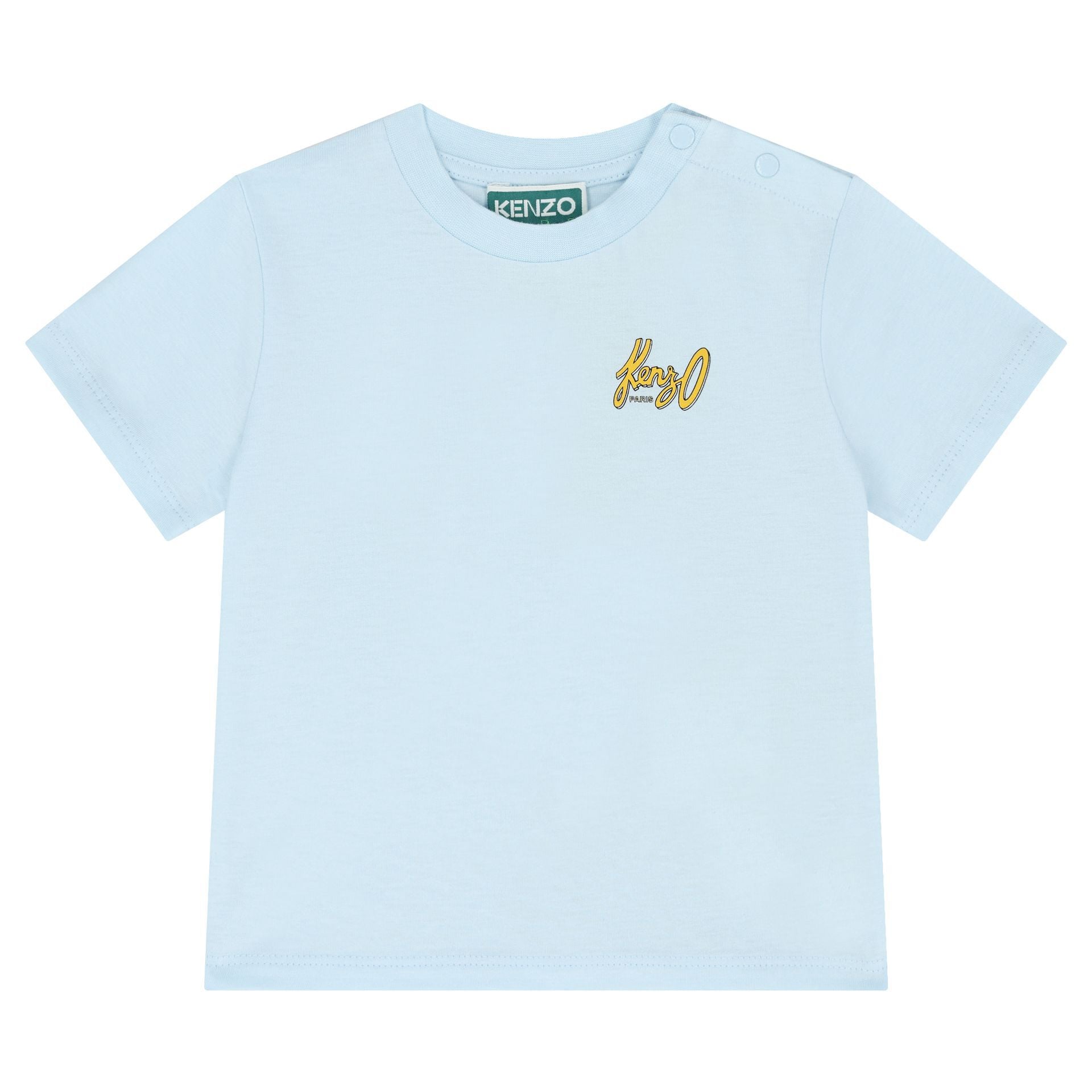 KENZO KIDS Younger Boys Blue & Yellow T-Shirts ( 2-Pack ) | Junior