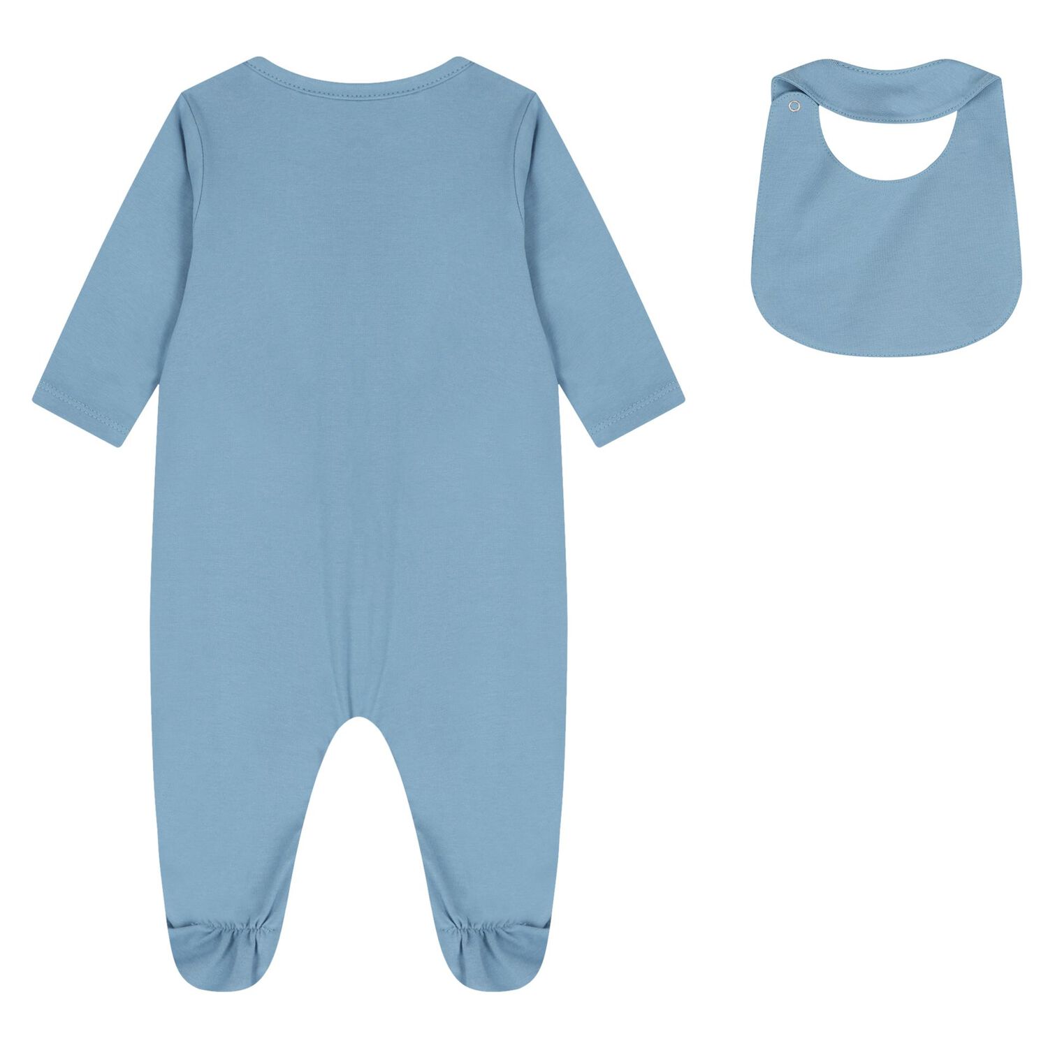 Baby Boys Blue Elephant Babygrow Gift Set, 2, hi-res