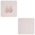 لفافة الموسلين للبنات بطبعة أرنب باللون الوردي ( قطعتين ), 1, hi-res