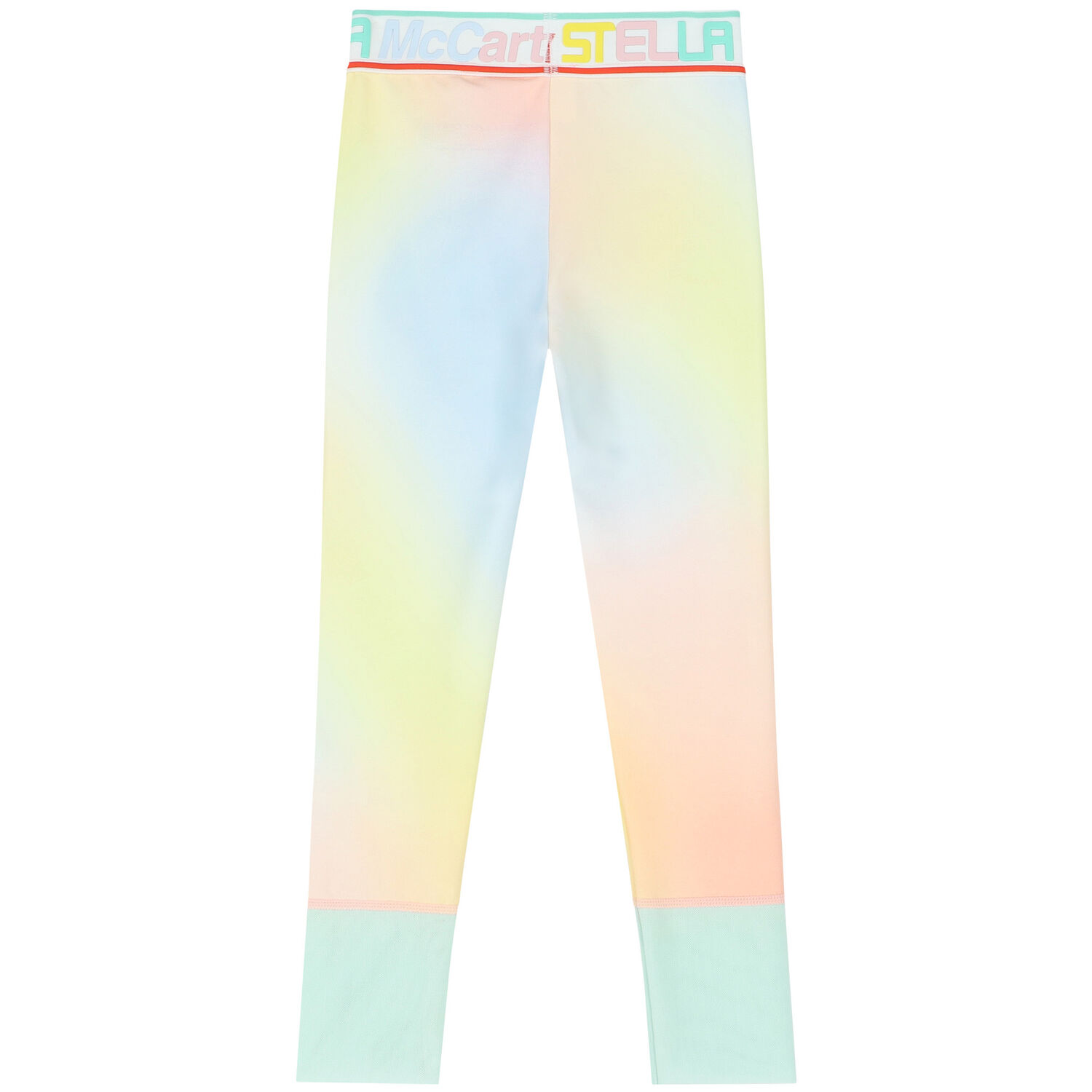 Girls Multicoloured Logo Leggings, 1, hi-res image number null