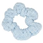 Girls Blue, Yellow & Purple Crinkle Scrunchies ( 3 Pack ), 2, hi-res