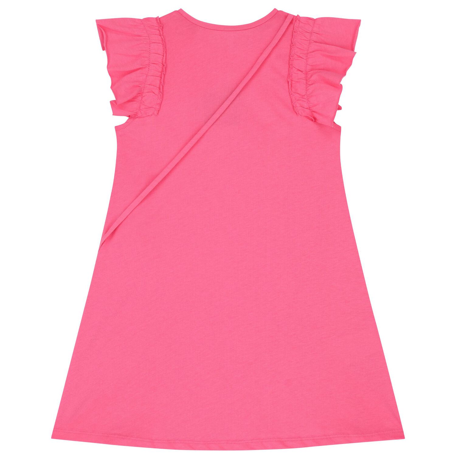 طقم فستان بنات باللون الوردي, 2, hi-res image number null