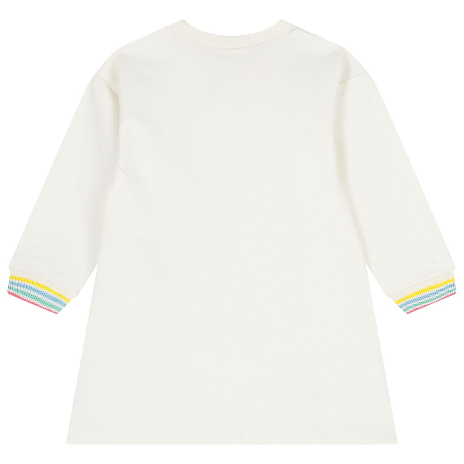 Girls Ivory & Pink Sweatshirt Dress Set, 1, hi-res image number null